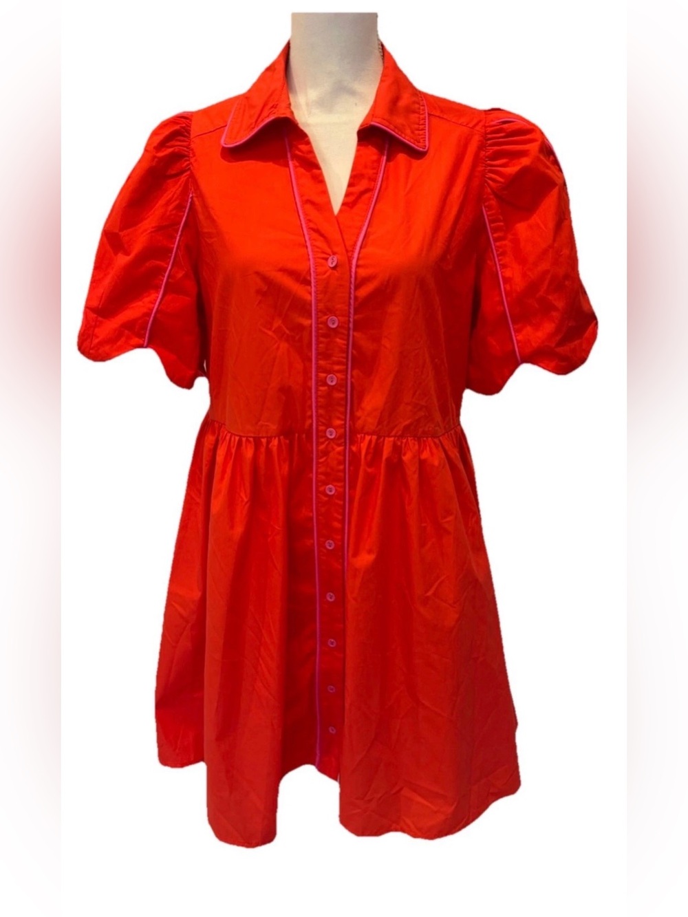 entro Orange Red Women's Top